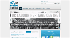 Desktop Screenshot of bcbuildingtrades.org